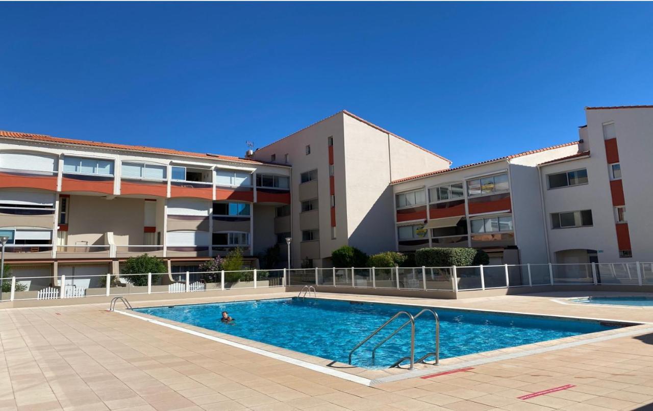 Argeles Plage Studio Piscine Park. Privatif Dans Res. Securisee Exterior foto